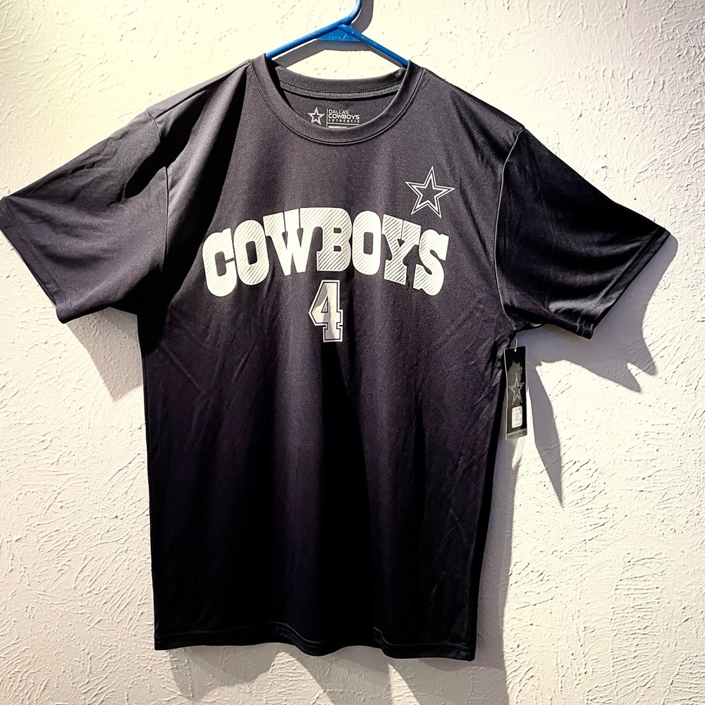 Dallas Cowboys Dak Prescott Jersey Style T Shirt